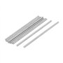 sourcing map Tige Filetée M4x110mm Acier inoxydable 304 Toutes les res tige filetée goujons 10pcs