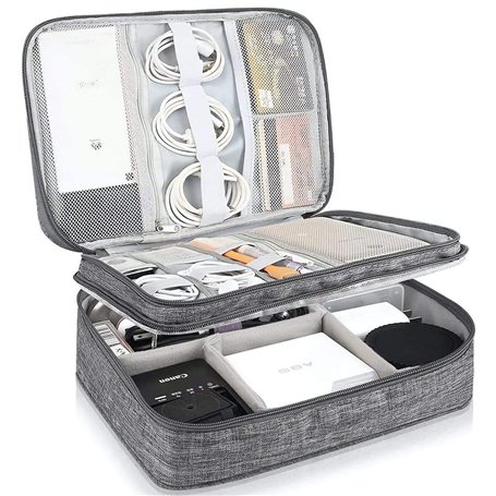 Sac de rangement de câbles de voyage