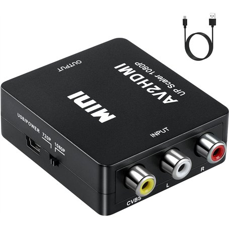 SZJUNXIAO Adaptateur RCA vers HDMI