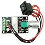 Yosoo 6 V 24 V DC 12 V 3A Régulateur De Vitesse Moteur PWM De Commande De Moteur De Vitesse Réglable Interrupteur Réversible Rég