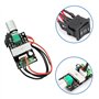 Yosoo 6 V 24 V DC 12 V 3A Régulateur De Vitesse Moteur PWM De Commande De Moteur De Vitesse Réglable Interrupteur Réversible Rég