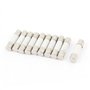 sourcing map 10 Pcs 250V 20A Rapide Action Céramique Fusibles Tubes 5mm x 20mm