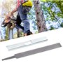 Wifehelper 2pcs Trousse d'Outils d'affûtage de Tronçonneuse Universelle, Fichier de Fichier Plat Jauge de Profondeur pour Le Tra