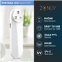 ZONUV Sterilisateur UV, Lampe UV de Désinfection LED à Ultraviolet | Portable, Antibactérien | Pour une Sterilisation Rapide 