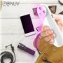 ZONUV Sterilisateur UV, Lampe UV de Désinfection LED à Ultraviolet | Portable, Antibactérien | Pour une Sterilisation Rapide 
