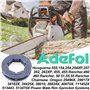 Adefol 3/8" Jante de pignon pour Husqvarna 555 154 254 257 262 XP 455 460 Rancher 50 51 55 tronçonneuse Oregon 18270