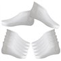 6 Paires Chaussettes Hydratantes en Coton Chaussettes Pied Spa Chaussettes Hydratantes pour Peau Dure Sèche et Craquelée