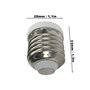 DZYDZR Lot de 6 adaptateurs de culot E27 vers E12 pour lampes LED