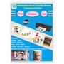 Lot de 20 feuilles de papier transparent A4 pour imprimante laser
