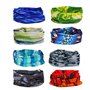 Bandeau Foulard Bandana Echarpe Bandana Casque Multifonction Cache Cou Masque Visage Casquette Moto Vélo Randonnée Sport Anti Po