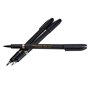 DeWin Calligraphie Stylo, 3PCS Feutres Noirs Pointe Souple Stylo à Encre Pinceau Shodo écriture Dessin Artisanat Pour Les Débuta