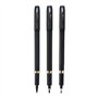 DeWin Calligraphie Stylo, 3PCS Feutres Noirs Pointe Souple Stylo à Encre Pinceau Shodo écriture Dessin Artisanat Pour Les Débuta