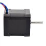STEPPERONLINE 5 PCS Moteur pas a pas Nema 17 Bipolaire 59Ncm 2A 42x48mm 4 Fils with 1m Câble & Connecteur pour Imprimante 3D, Ma