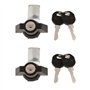 2pcs Verrouillage à Clé pour Porte Armoir à Outils Électrique