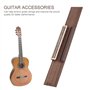 Chevalet pour Guitare, chevalet en Bois de Rose pour Guitare Classique