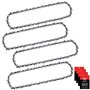 Eyoloty Lot de 4 chaînes de tronçonneuse 30 cm 3/8" LP 1