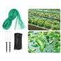 Anlising Filet Anti Oiseaux, Filet Protection Oiseaux 4x10M, Envoyer 60 Collier de Serrage + 10 Piquets de Jardin + 10 Piquets d