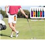 Anlising 6PCS Sac de Transport pour Balles de Golf, Golf en Néoprène Portable avec Clip, Sac de Transport pour Tees, Pochette Im