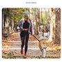 UQMIQURA Laisse Double pour 2 Chiens Peut Être Tourné et Étendu à 360°, Laisse pour Chien Double Chien, pour Promener Deux Chien