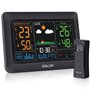 Station météo radio avec capteur extérieur