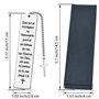 Marque-Page Chrétien - Signet Inspirant avec Versets Bibliques - Idée Cadeau Noël Original pour Femme et Homme - Cadeau pour Com