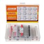 HUAREW 12 valeurs 300 pièces diode de redressement 1N4001 1N4002 1N4004 1N4005 1N4007 1N5404 1N5406 1N5408 Diode Schottky 1N5817