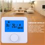 Thermostat Numérique, Régulateur de Température de Chauffage sans Fil LCD Thermostat Programmable Numérique pour Système de Chau