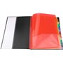 Trieur 12 Compartiments a4 – Classeur de Fichiers en Plastique PP – Trieur Extensible – Trieur Document Accordéon – Étanche et G