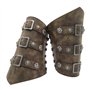 Brassards Rétro Armure Médiévale Brassard pour Le Tir Chasse Médiévale Renaissance PU Brassard en Cuir Viking Punk Gothique Bras