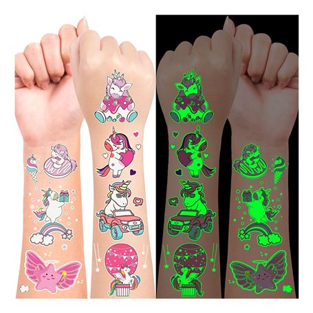 Acevegue 20 Feuilles Cadeaux Licorne pour Fille