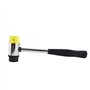 CENPEK Maillet en métal à double tête en nylon et caoutchouc 25 mm