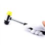 CENPEK Maillet en métal à double tête en nylon et caoutchouc 25 mm