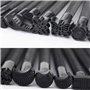 CENPEK Lot de 20 outils d'estampage du cuir de différentes formes pour fabrication de selle, outils de sculpture pour artisanat 