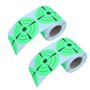 ANCLLO 200 pièces 3 Pouces Rondes adhésives cibles pasteurs fluorescents cibles de tir Autocollants cibles Points pour Le tir To