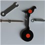 ANCLLO Spinner Cible la réinitialisation de la Cible pour Les cibles Entraînement des cibles classées Tir en intérieur