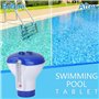 Distributeur de produits chimiques pour piscine, spa - Distributeur flottant de tablettes de chlore pour extérieur, intérieur, p