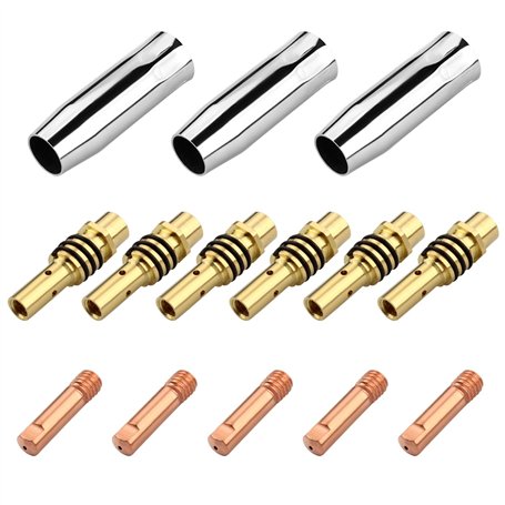 Dadabig 15AK MIG MAG Embouts de Contact de Buse de Soudage Support de Pointes de Contact de Buses