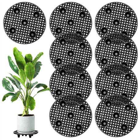 BORDEAG Lot de 9 supports pour plantes en pot