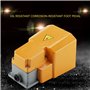 Interrupteur au Pied Industriel, 250V 10A Momentané Foot Pedal Switch avec Garde, Interrupteur à Pédale en Alliage d'aluminium, 