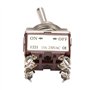 5Pcs 15A 250VAC on-off 2 Position Interrupteur à Bascule 4 Broches de 12mm