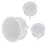 HCFEI Lot de 3 modules LED Dimmable 230V 5W pour spot encastrable MR16 Blanc Chaud 3000K Remplacement GU10 Ø 50 mm 120°Angle d'é