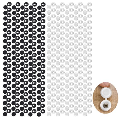 DALAETUS 200 Pcs Capuchons de Couvercle Set