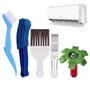 5 Pièces Brosse de Nettoyage pour Ailettes de Climatiseur Kit