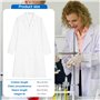 Blouse de Laboratoire de Chimie avec Boutons et