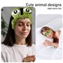 Masque pour Les Yeux de Grenouille, Masque de Nuit, Grenouille Masque de Sommei, Masque 3D Grenouille Sommeil de Cartoon, Bandea