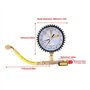 Nimoa Jauge de Pression, Manometre Clim Manometre Climatisation Manometre Clim Pressure Gauge Outil de Test de Pression de Jauge