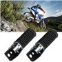 Nikou Repose-Pieds de Moto, Repose-Pieds Avant AntidéRapant pour Moto Repose-Pieds ArrièRe pour Passager pour GN125/QJ25/GS125/G