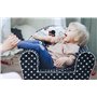 MuseHouse Chaise Enfant | Fauteuil | Siège de canapé | Tabouret pour Enfants Enfants | Meubles pour Enfants | 0-4 Ans | (MouseDo