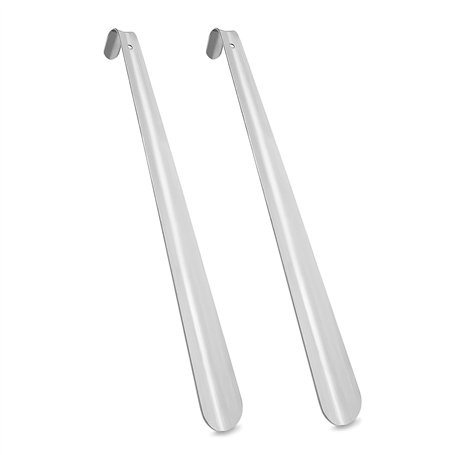 Xpieoyrm 2Pcs Chausse-pieds en Acier Inoxydable