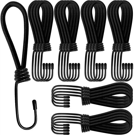 Xpieoyrm 25 Pièces Tendeurs de Bâche avec Crochets